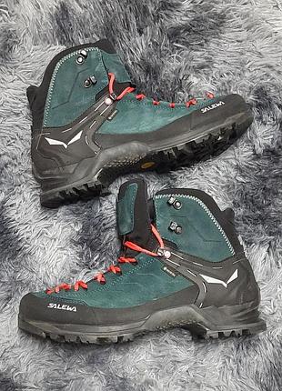 Черевики трекінгові salewa gore-tex зелені 42 розмір