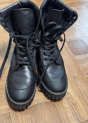 Черевики берці tommy hilfiger th casual lace up boot оригінал р. 40