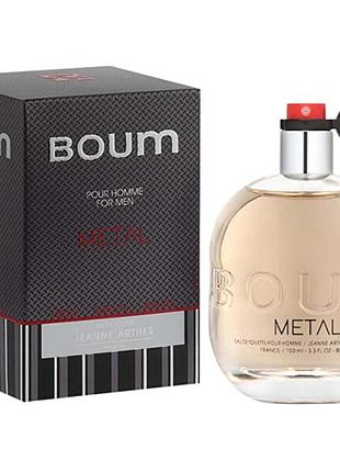 Boum metal 100 мл туалетна вода для чоловіків