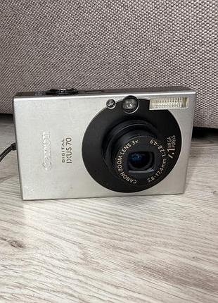 Цифровой фотоаппарат canon ixus 70 винтажный