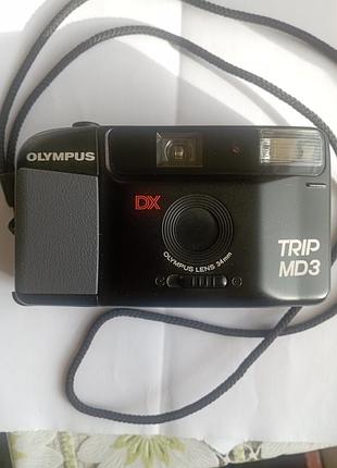 Фотоапарат olympus trip md3 плівковий компактний