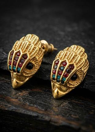Сережки eagle head інтерпретація kurt geiger