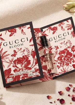 Парфумована вода (пробник) gucci bloom eau de parfum для жінок, 1.5 мл