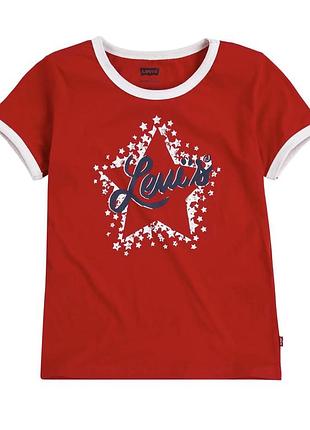 Нова футболка levis 4-5 років дівчинка