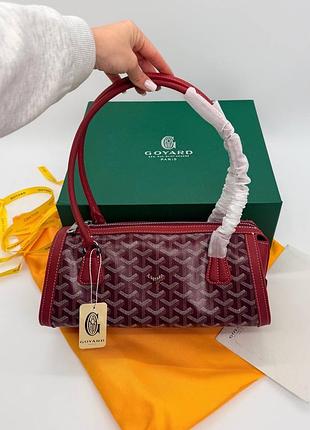 Сумка жіноча goyard bonbonniere canvas