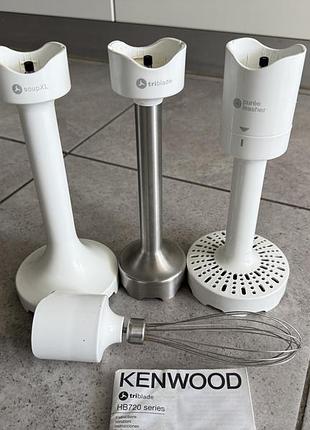 Комплект насадок для блендера kenwood hb720 серії triblade
