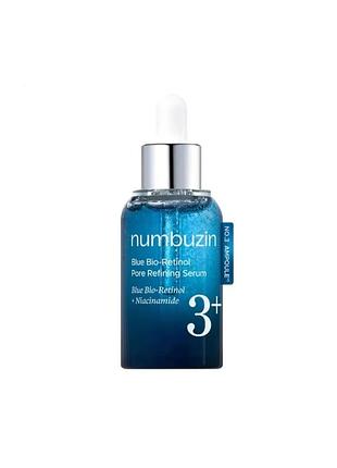 Сироватка для обличчя numbuzin no. 3 blue bio-retinol pore refining serum 30 мл