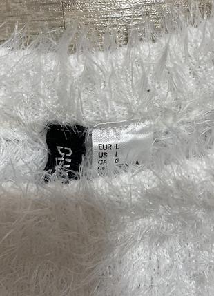 Светр жіночий h&m білий травка 2