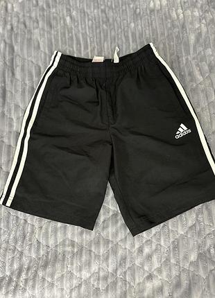 Шорти спортивні adidas чорні, розмір 152