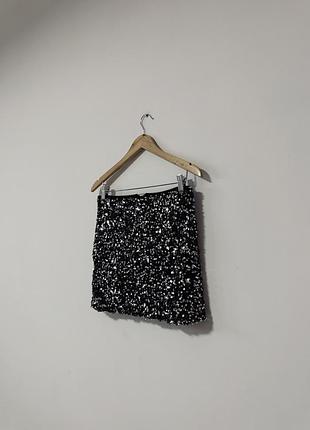 Класна спідничка з паєтками asos🌿
