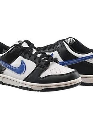 Кроссовки nike dunk low  оригинальные кожаные кроссовки