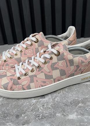 Louis vuitton frontrow damier azue женские кроссовки оригинал 38.5 eur