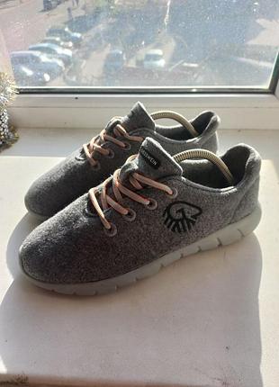 Шерстяные кроссовки giesswein merino runners оригинал размер 40 (26 см стелька)