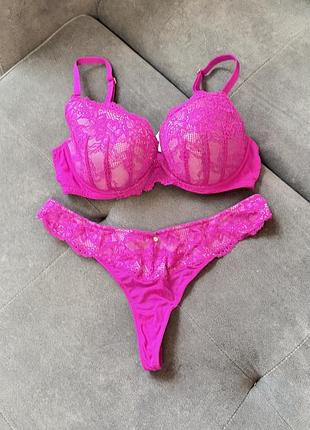 Яскравий комплект білизни від бренду ann summers у розмірі 75д на низ s-m