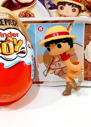 Кіндер monkey d. luffy монкі ді луффі kinder joy one piece x funko pop