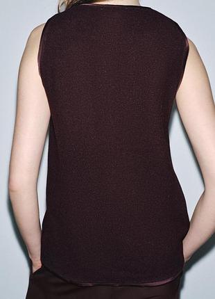 Теплий топ від zara 6