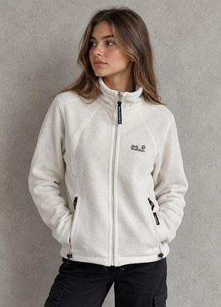 Фліска jack wolfskin флісова жіноча кофта