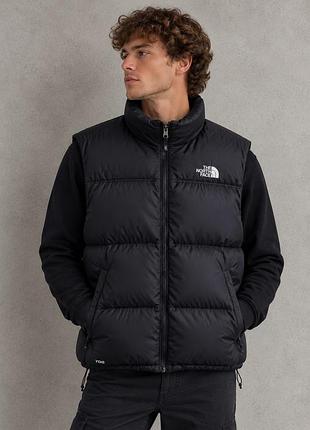 The north face 1996 retro nuptse vest 700 пухова жилетка тнф
