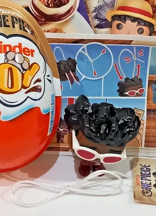 Іграшка kinder joy one piece funko pop кіндер джой ван піс містер 5, mr.5