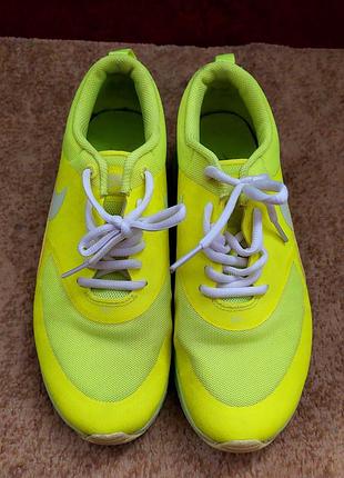 Кросівки nike air max thea салатові розмір 40