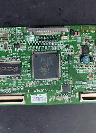 Плата t-con fhd60c4lv1.1  для телевизора samsung le40b551a6w.