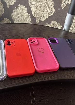 Чохли apple для iphone 11 силіконові панелі