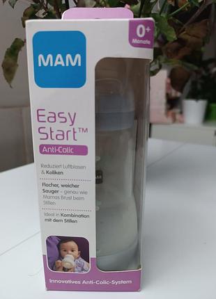 Пляшечка mam easy start anti-colic 0+ місяців