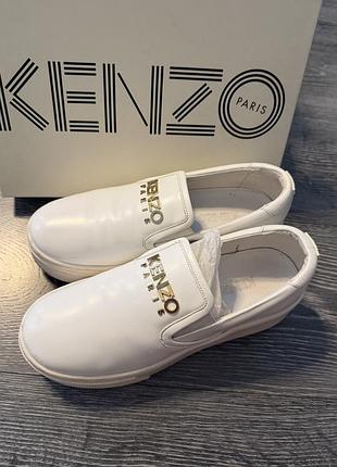 Сліпони жіночі kenzo білі 37 розмір