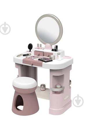 Ігровий набір для дівчинки smoby салон краси beauty столик з табуретом