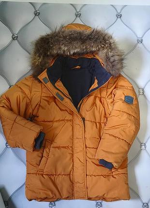 Зимова куртка teplee net parka 128-134 см