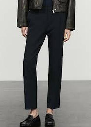 Брюки из шерсти от massimo dutti