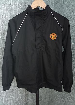 Фирменная ветровка manchester united, футболиста на 10-11 лет