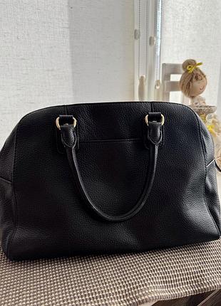 Шкіряна чорна сумка michael kors 5