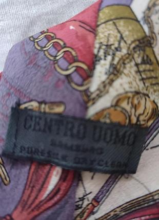 Винтажный галстук centro uomo 7