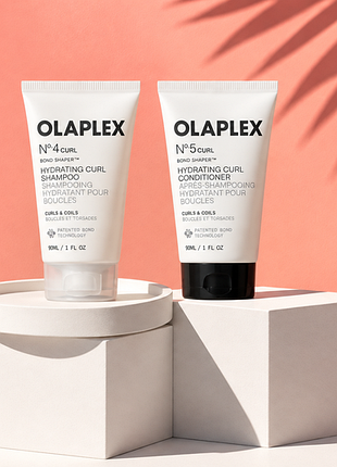Мини-версии (по 30 мл) средств для кудрявого волос олаплекс olaplex.