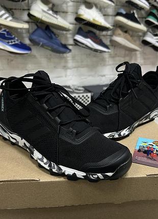 Жіночі трекінгові кросівки adidas terrex speed ld для трейлранінгу хайкінгу трейлові в гори ліс сітка чорні бу 38-38.5 р оригінал сітка на осінь весну