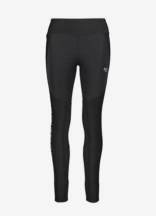 Жіночі утеплені тайтси для бігу kari traa women's tirill tights marin легінси для тренувань