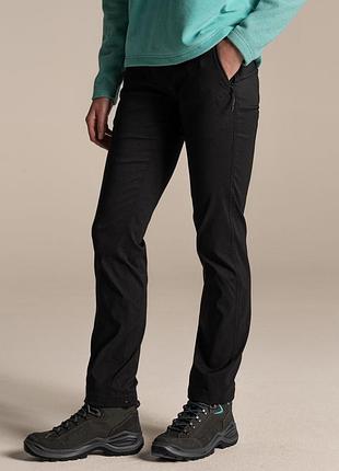 Женские черные трекинговые брюки craghoppers kiwi pro stretch р.3xl