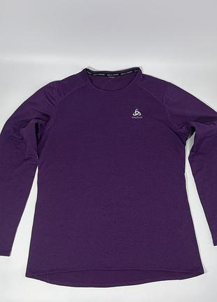 Термокофта жіноча термокофта odlo a-thermic / спортивна термобілизна (l-xl / m)