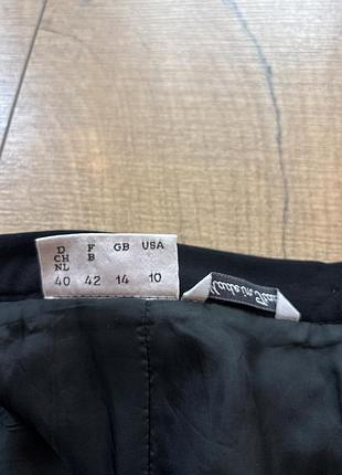 Міні-спідниця max mara чорна вінтажна 4
