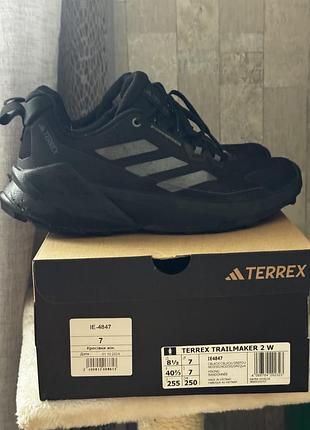 Кросівки жіночі adidas terrex trailmaker 2 w чорні 40 2/3 розмір