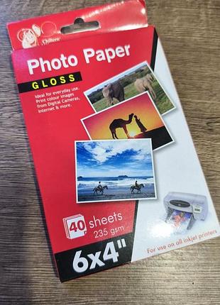 Глянцевий фотопапір  chiltern wove photo paper gloss 10×15