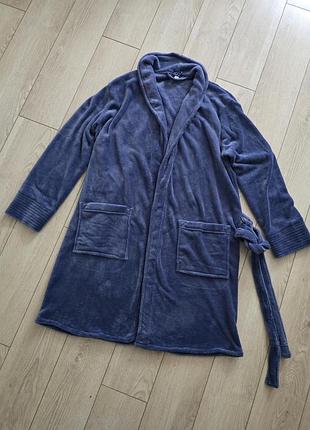 Халат домашній miomare синій l, xl