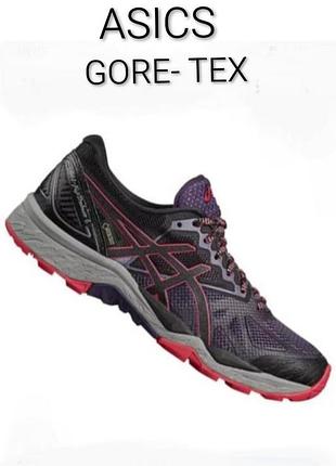 Мембранные кроссовки женские бренда asics gore- tex made in vietnam 799 7 eur 39