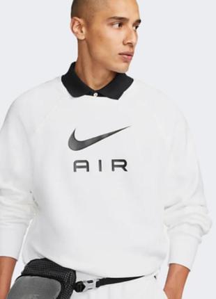 Мужской свитшот оверсайз nike air french terry crew