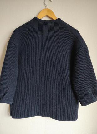 Жакет massimo dutti теплый из шерсти 6