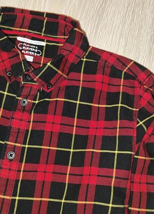 Яркая рубашка f&amp;f на 13-14 лет 3