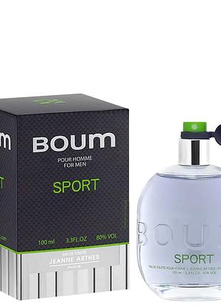 Boum sport 100 мл туалетна вода для чоловіків