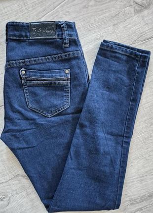 Темно-сині джинси скінні b.s. jeans fashion р. 36 (s) супер-стрейч