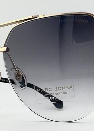 Мужские солнцезащитные очки marc john mj0861n col.44-n38 - безободковые с нейлоновой линзой (nylon)